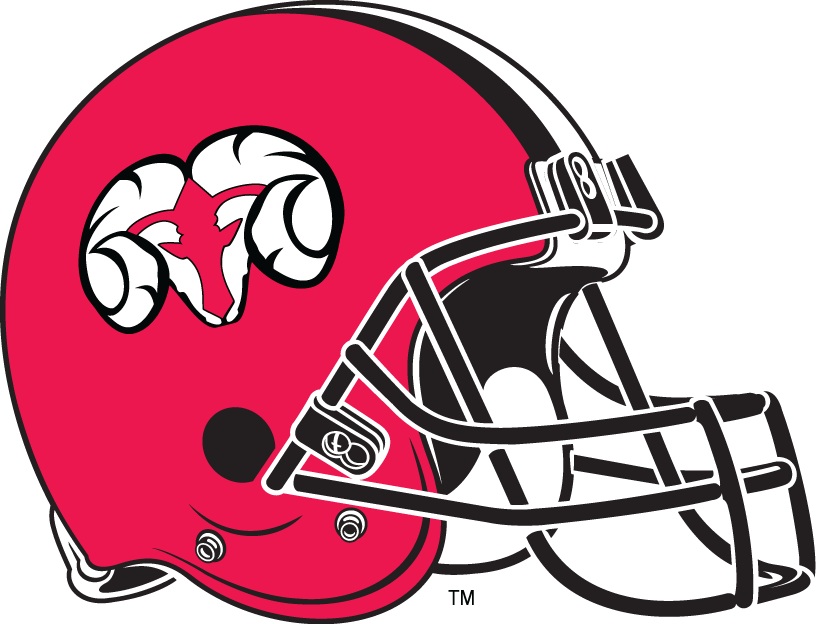 Winston-Salem State Rams 1992-Pres Helmet Logo diy DTF decal sticker